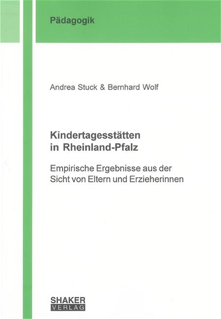 Cover-Bild Kindertagesstätten in Rheinland-Pfalz