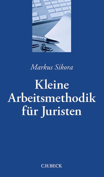 Cover-Bild Kleine Arbeitsmethodik für Juristen