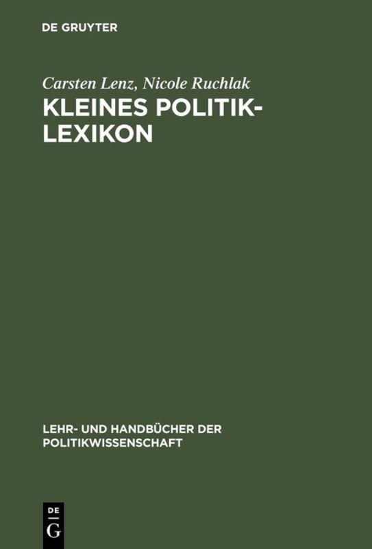 Cover-Bild Kleines Politik-Lexikon