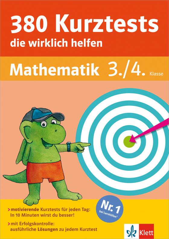 Cover-Bild Klett 380 Kurztests, die wirklich helfen Mathematik 3./4. Klasse