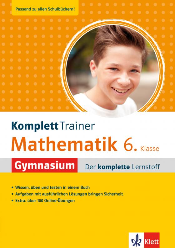 Cover-Bild Klett KomplettTrainer Gymnasium Mathematik 6. Klasse