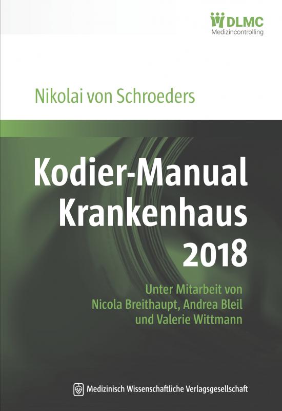 Cover-Bild Kodier-Manual Krankenhaus 2018