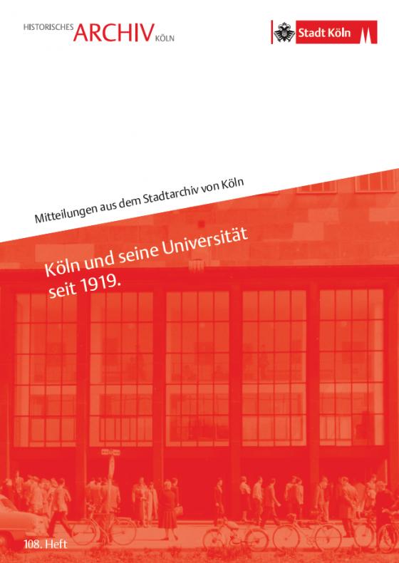 Cover-Bild Köln und seine Universität seit 1919