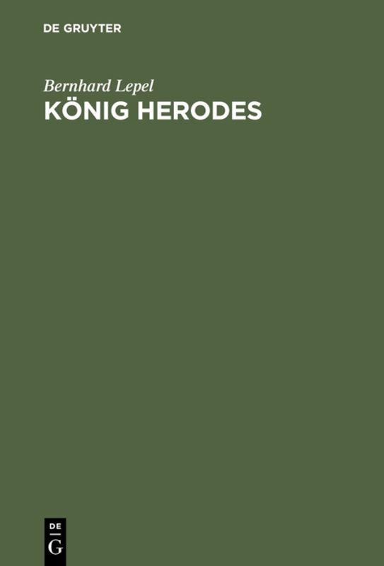 Cover-Bild König Herodes