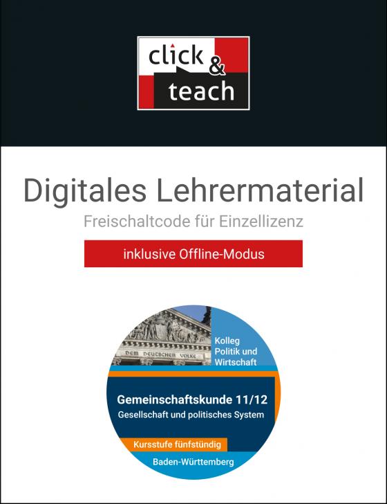 Cover-Bild Kolleg Politik und Wirtschaft – Baden-Württemberg - neu / Gesellschaft u. polit. System click & teach Box