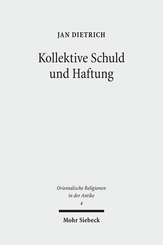 Cover-Bild Kollektive Schuld und Haftung