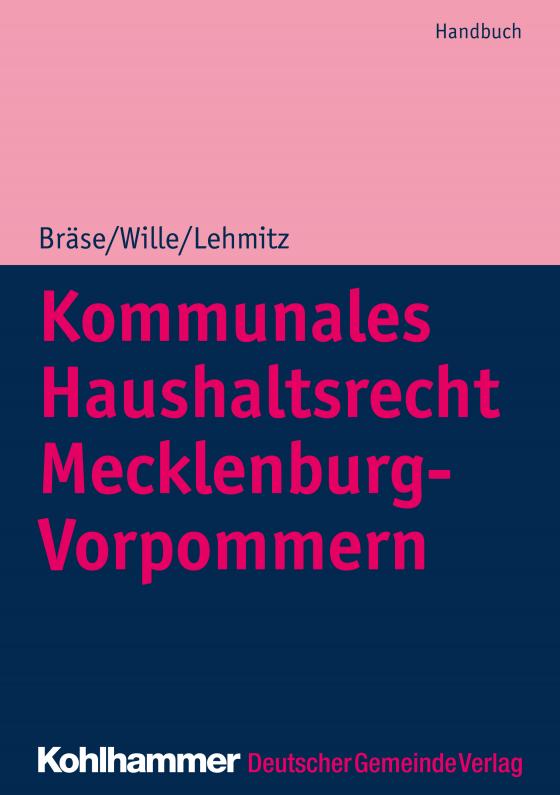 Cover-Bild Kommunales Haushaltsrecht Mecklenburg-Vorpommern