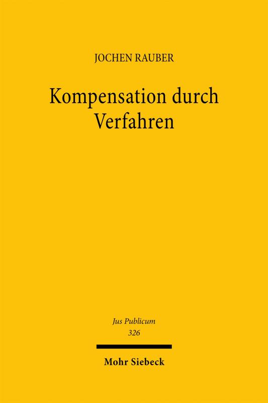 Cover-Bild Kompensation durch Verfahren