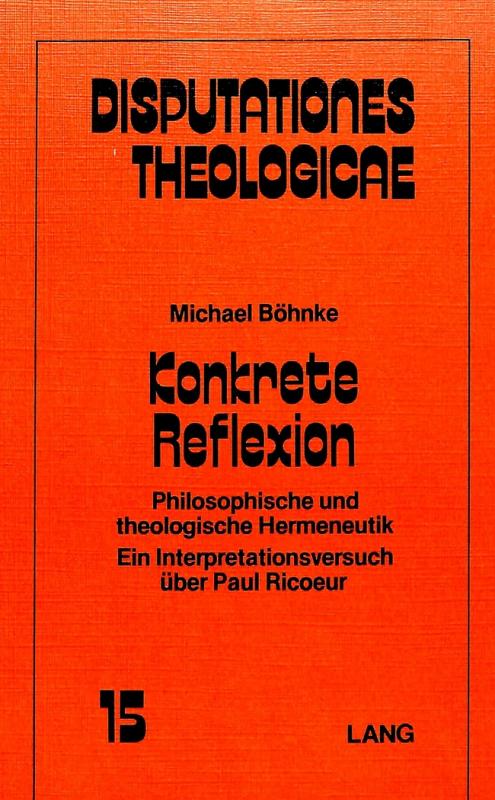 Cover-Bild Konkrete Reflexion