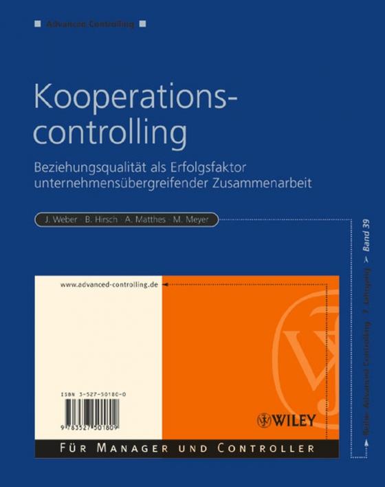Cover-Bild Kooperationscontrolling