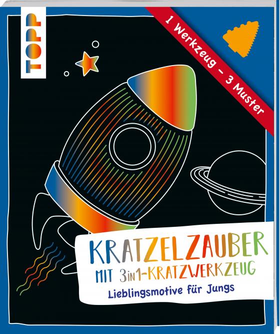Cover-Bild Kratzelzauber mit Kratzwerkzeug Jungs