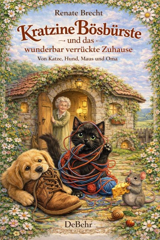 Cover-Bild Kratzine Bösbürste und das wunderbar verrückte Zuhause - Von Katze, Hund, Maus und Oma