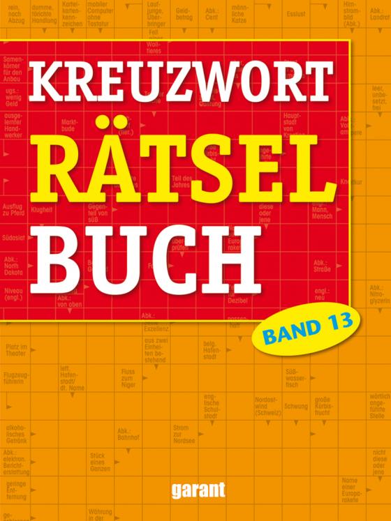 Cover-Bild Kreuzworträtselbuch Band 13