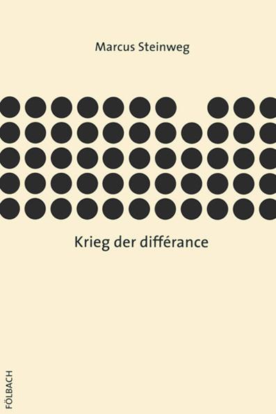 Cover-Bild Krieg der différance