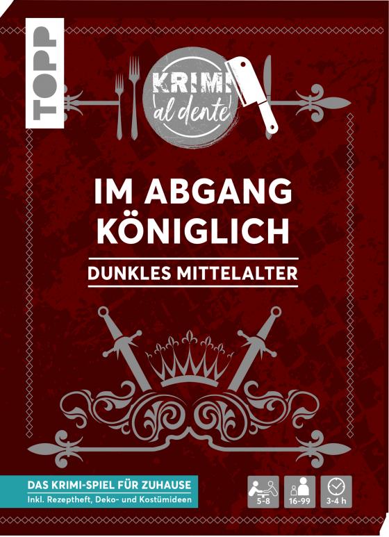 Cover-Bild Krimi al dente – Dunkles Mittelalter – Im Abgang königlich