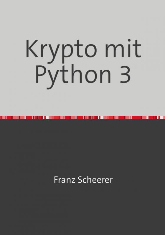 Cover-Bild Krypto mit Python 3