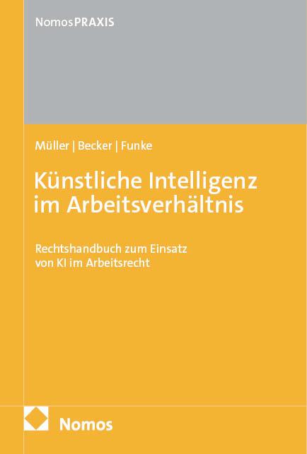 Cover-Bild Künstliche Intelligenz im Arbeitsverhältnis