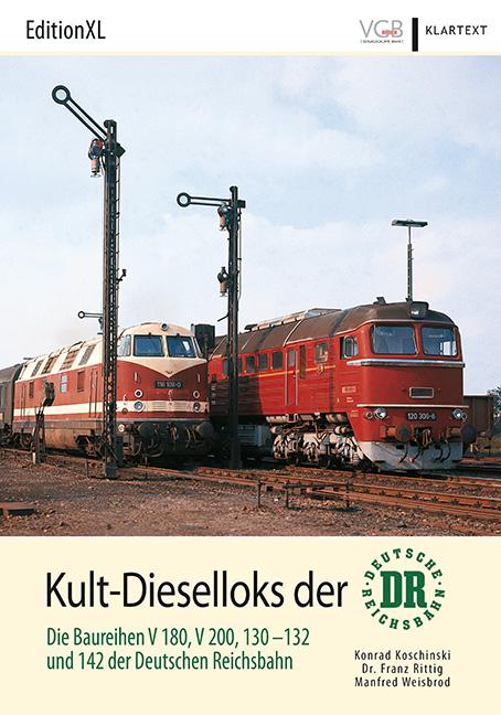 Cover-Bild Kult-Dieselloks der DR
