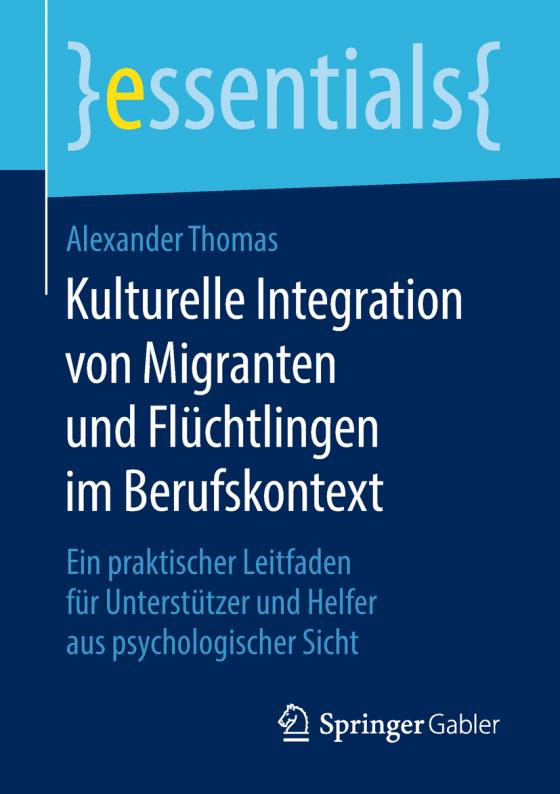 Cover-Bild Kulturelle Integration von Migranten und Flüchtlingen im Berufskontext