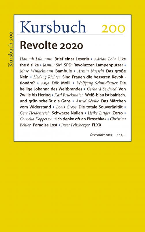 Cover-Bild Kursbuch 200