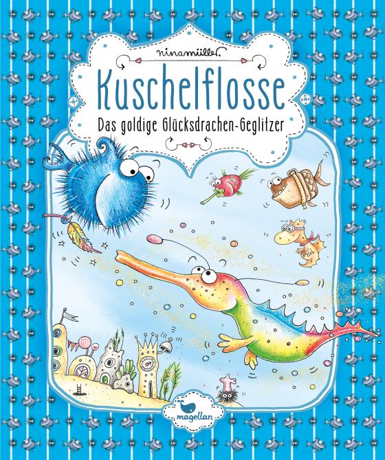 Cover-Bild Kuschelflosse - Das goldige Glücksdrachen-Geglitzer