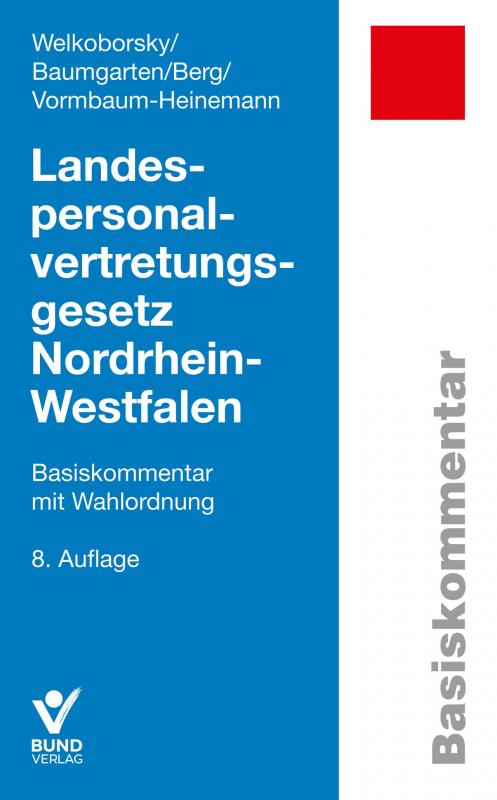 Cover-Bild Landespersonalvertretungsgesetz Nordrhein-Westfalen