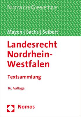 Cover-Bild Landesrecht Nordrhein-Westfalen