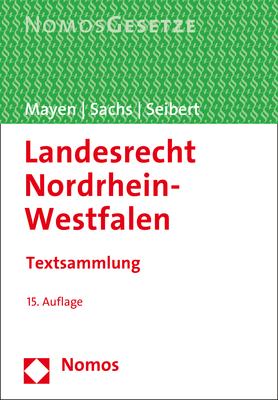Cover-Bild Landesrecht Nordrhein-Westfalen