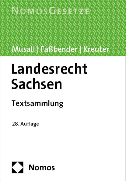 Cover-Bild Landesrecht Sachsen