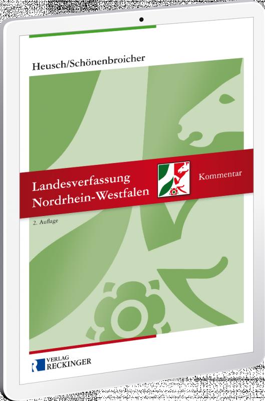 Cover-Bild Landesverfassung Nordrhein-Westfalen – Digital