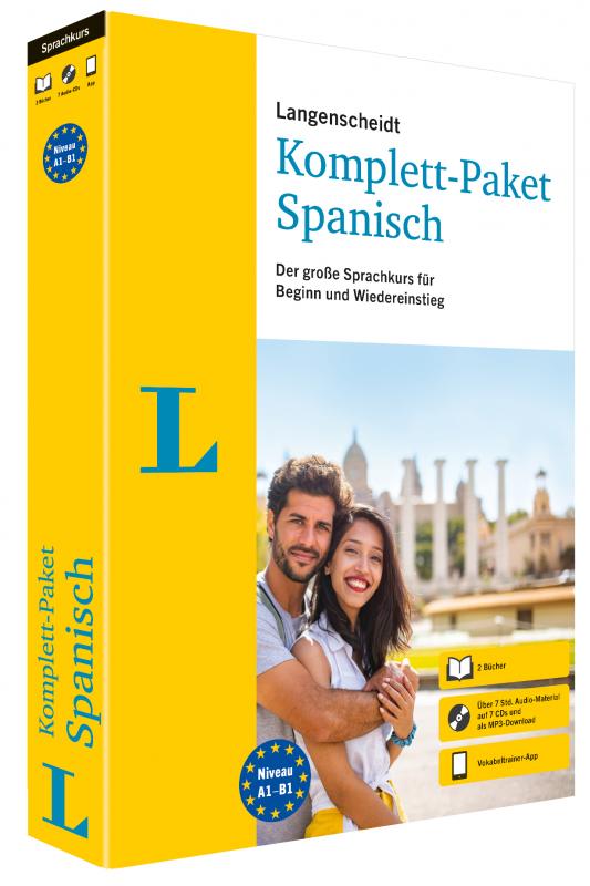 Cover-Bild Langenscheidt Komplett-Paket Spanisch