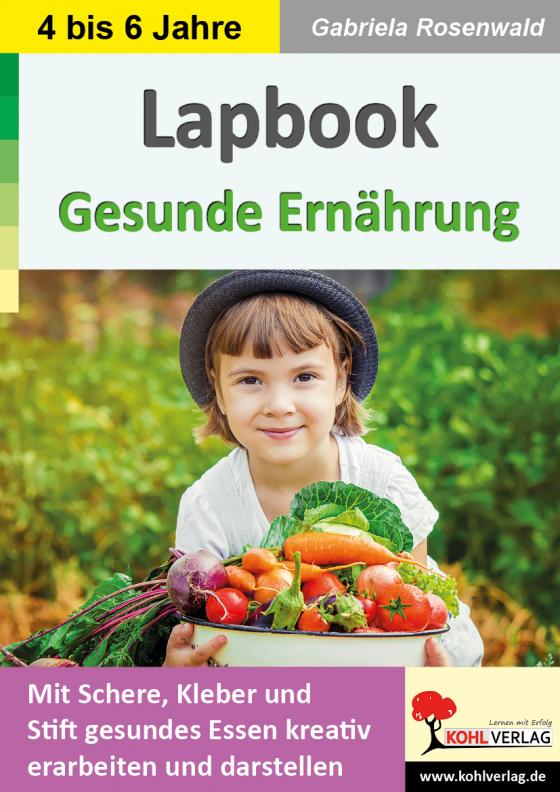Cover-Bild Lapbook Gesunde Ernährung