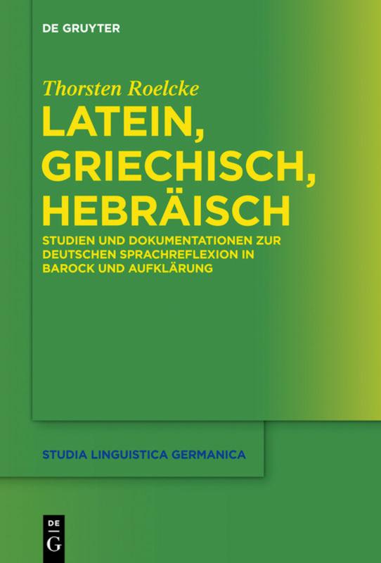 Cover-Bild Latein, Griechisch, Hebräisch