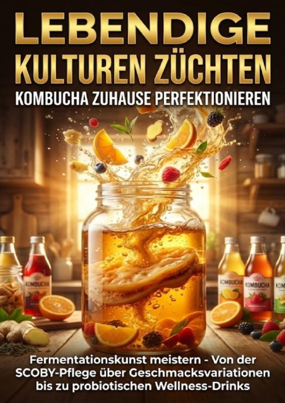Cover-Bild Lebendige Kulturen Züchten: Kombucha Zuhause Perfektionieren