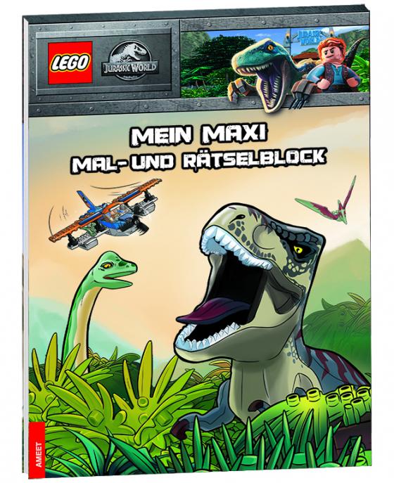 Cover-Bild LEGO® Jurassic World™ – Mein Maxi Mal- und Rätselblock