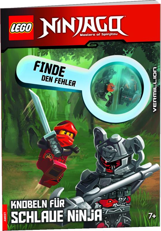 Cover-Bild LEGO® NINJAGO® Finde den Fehler, Knobeln für schlaue Ninja