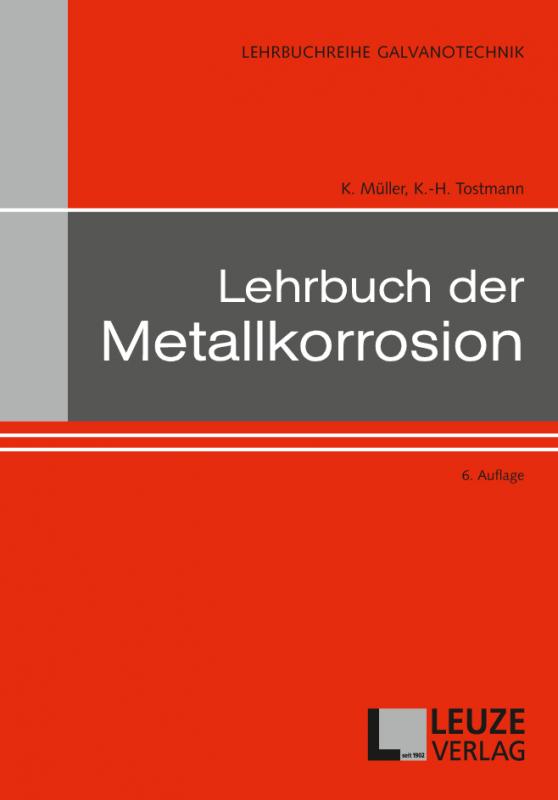 Cover-Bild Lehrbuch der Metallkorrosion