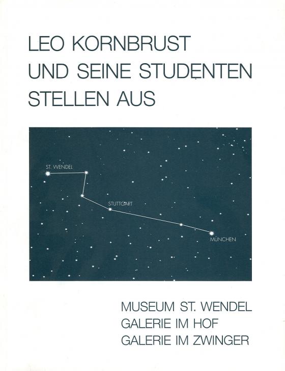 Cover-Bild Leo Kornbrust und seine Studenten stellen aus