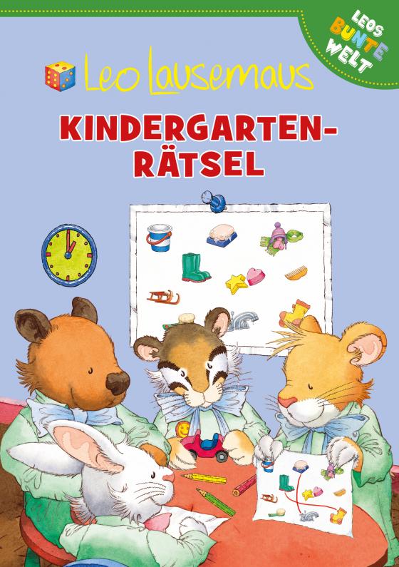 Cover-Bild Leo Lausemaus - Kindergarten-Rätsel