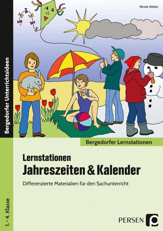 Cover-Bild Lernstationen Jahreszeiten & Kalender