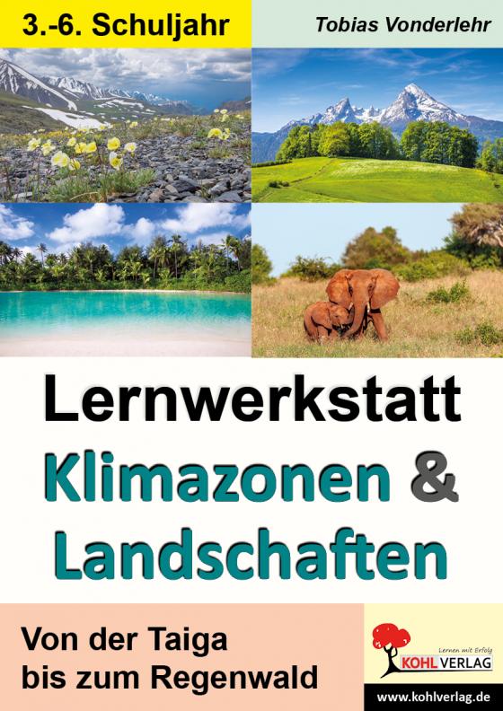 Cover-Bild Lernwerkstatt Klimazonen & Landschaften