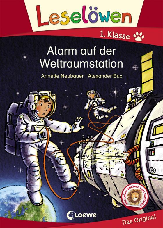 Cover-Bild Leselöwen 1. Klasse - Alarm auf der Weltraumstation