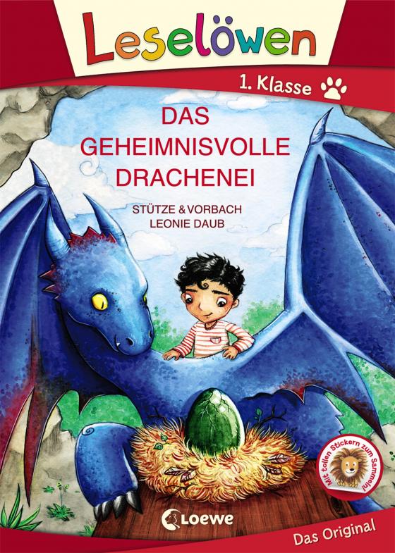Cover-Bild Leselöwen 1. Klasse - Das geheimnisvolle Drachenei (Großbuchstabenausgabe)