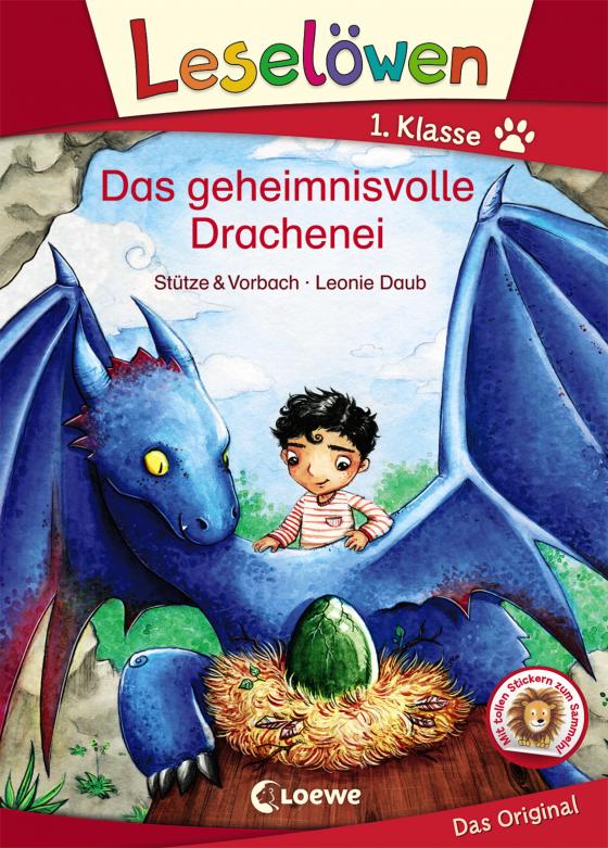 Cover-Bild Leselöwen 1. Klasse - Das geheimnisvolle Drachenei