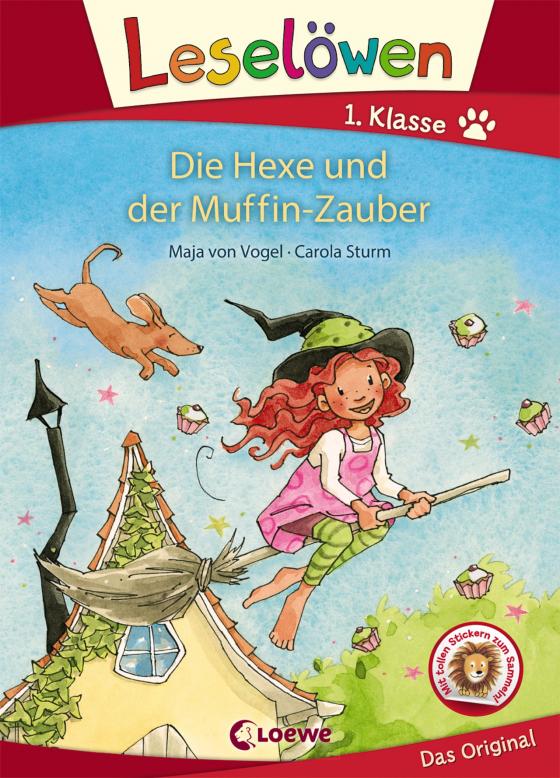 Cover-Bild Leselöwen 1. Klasse - Die Hexe und der Muffin-Zauber