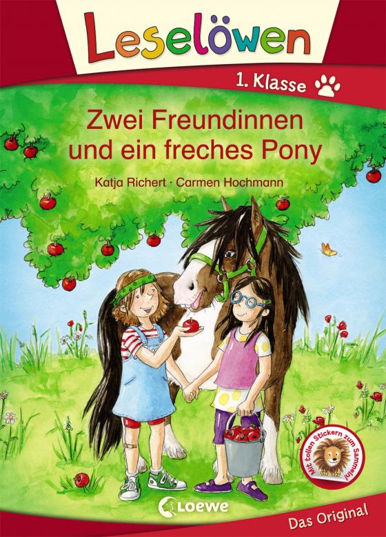 Cover-Bild Leselöwen 1. Klasse - Zwei Freundinnen und ein freches Pony