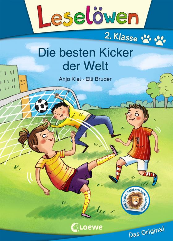 Cover-Bild Leselöwen 2. Klasse - Die besten Kicker der Welt