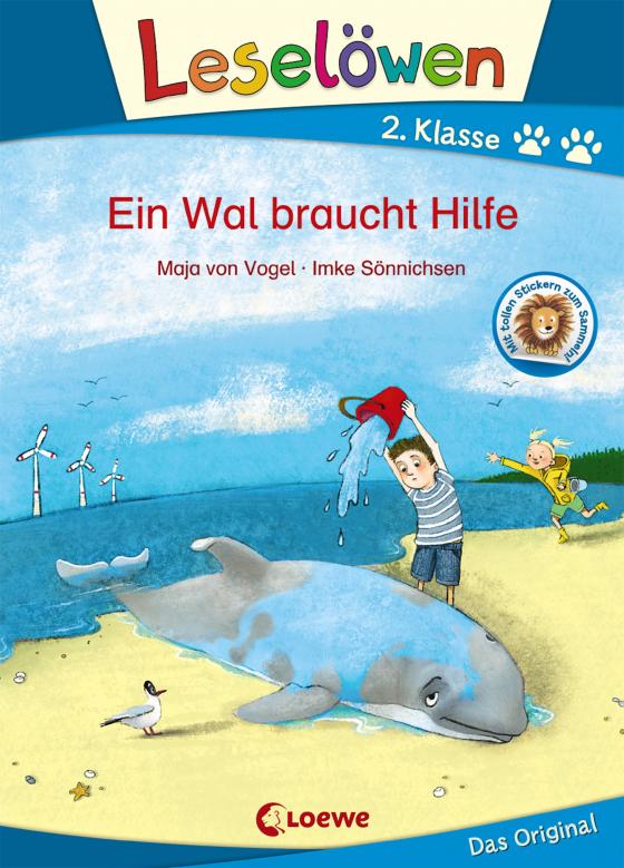 Cover-Bild Leselöwen 2. Klasse - Ein Wal braucht Hilfe