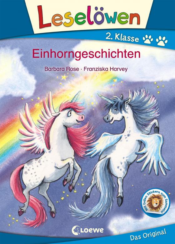 Cover-Bild Leselöwen 2. Klasse - Einhorngeschichten