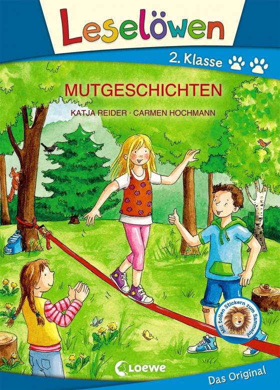 Cover-Bild Leselöwen 2. Klasse - Mutgeschichten (Großbuchstabenausgabe)